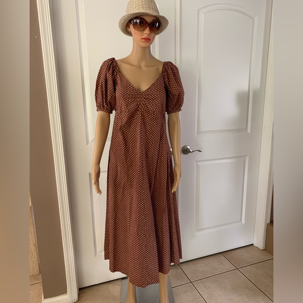Faithful The Brand Charlize Bonnie Polka Dot Dress